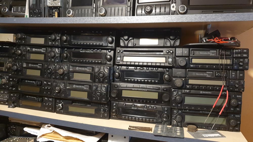 Cd player și radiocasetofon mercedes.vw