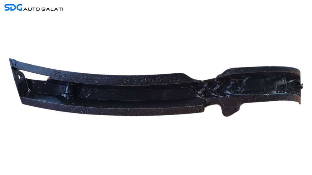 Suport Bara Fata Spoiler Stanga Volkswagen Passat B6 2005 - 2010 Cod 3C0807177 ( Rupt ) [L8163]