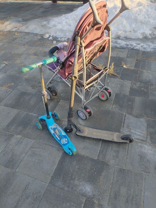 Коляска детская в нормальном состоянии