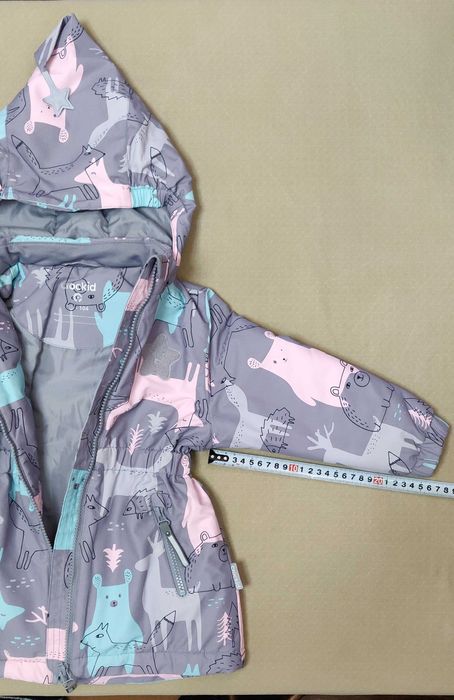 Куртка демисезонная утепленная для девочки Crockid