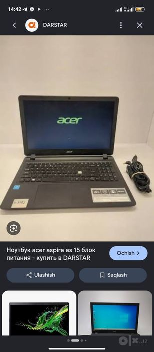 Acer i 3 noutbuk