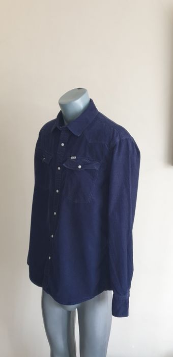 G - Star 3301  Slim Shirt Cotton Mens /  XL НОВО! ОРИГИНАЛ! Мъжка Риза