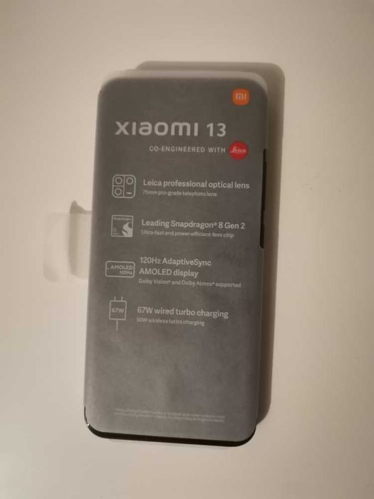 Xiaomi 13 – 12GB RAM / 256GB – Black  Nou / Sigilat – Varianta Premium