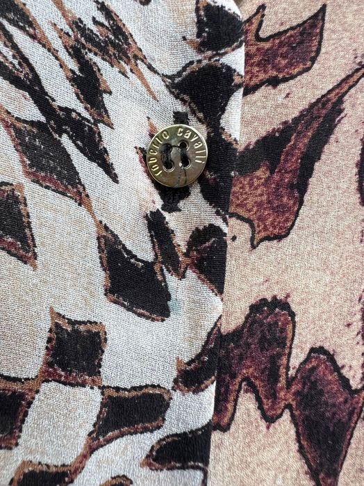 Roberto Cavalli копринена риза