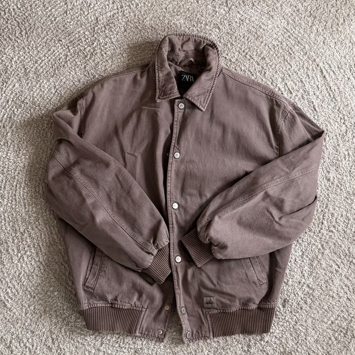 Лилаво яке на Zara