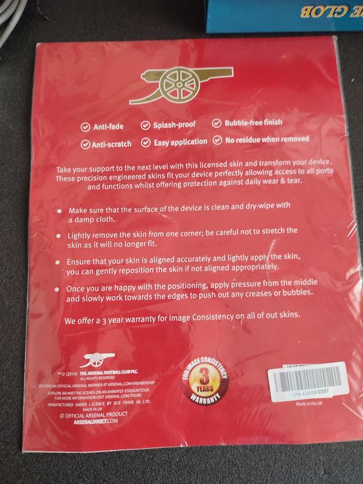 Xbox  one skin Arsenal