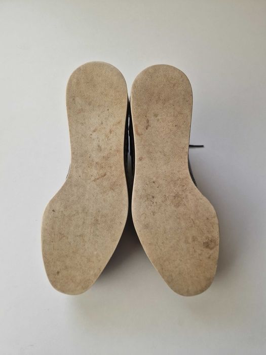 Massimo Dutti Wingtip Oxford оригинални обувки естествена кожа