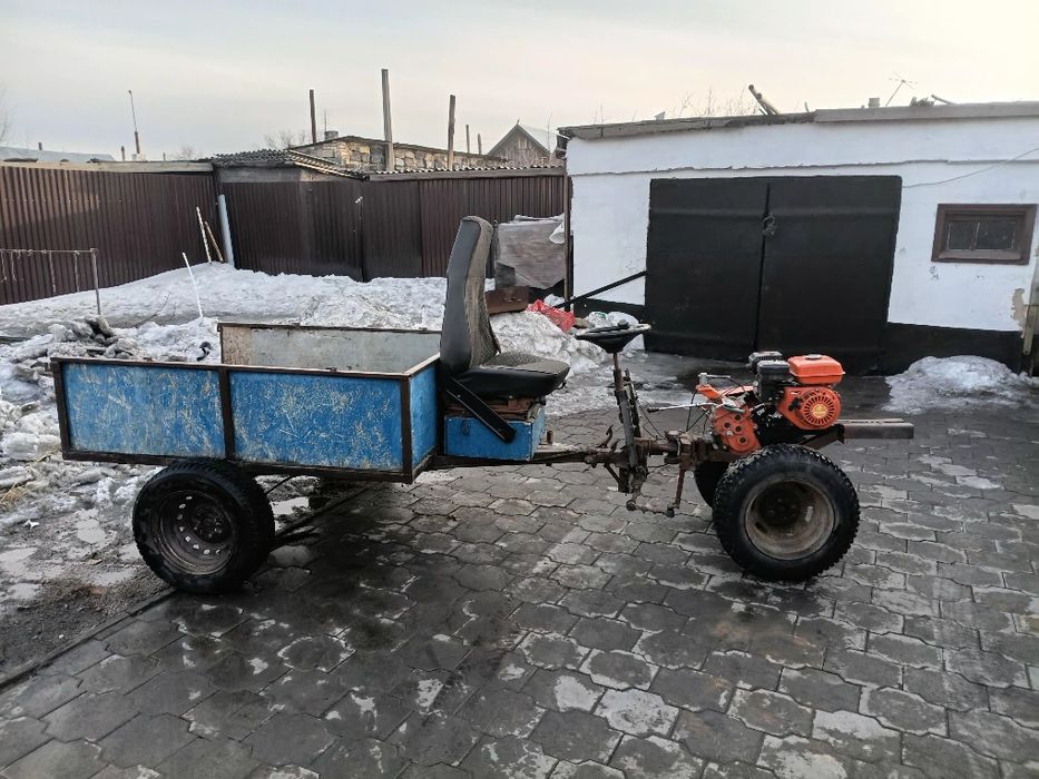 Мотоблок с подвесными. Возможен обмен.