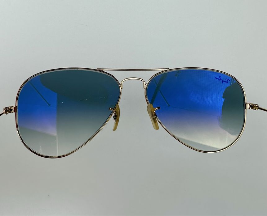 Ray Ban RB3025 Aviator;Made in Italy;сини огледални лещи;размер 58мм