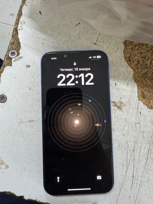 iPHONE 13 128гб көк түсти