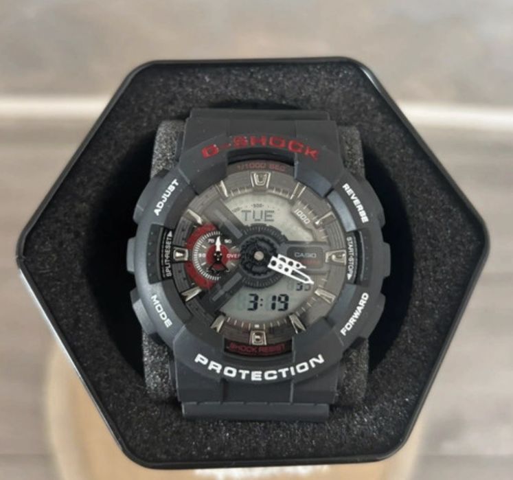 Ceas Casio G Shock GA 110 negru/alb negru/rose-gold negru/rosu/gri