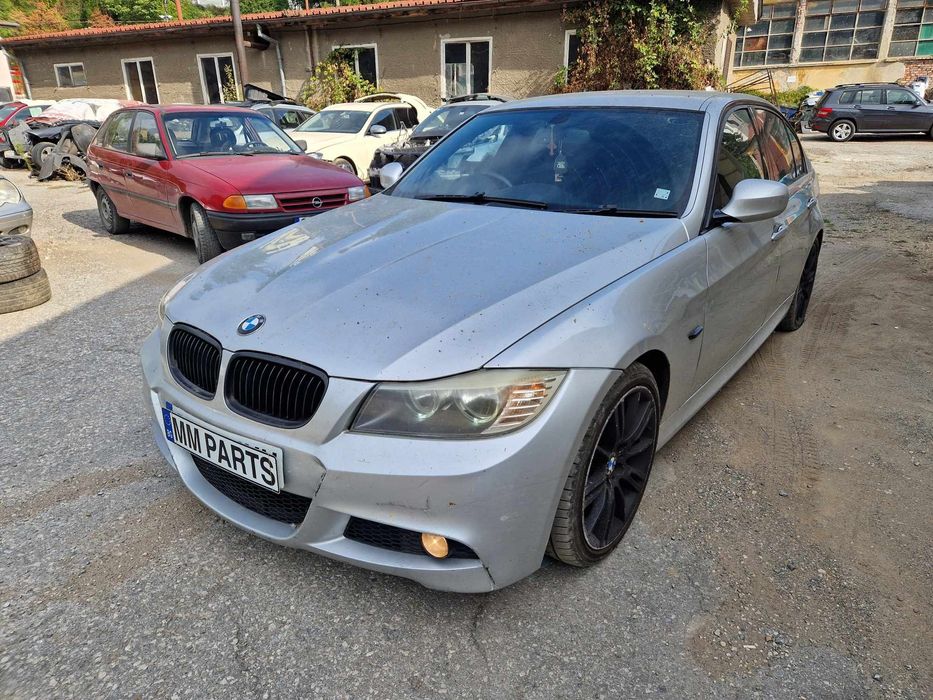 BMW E90 320i 170кс N43 Facelift М пакет Cic нави теглич ръчка НА ЧАСТИ