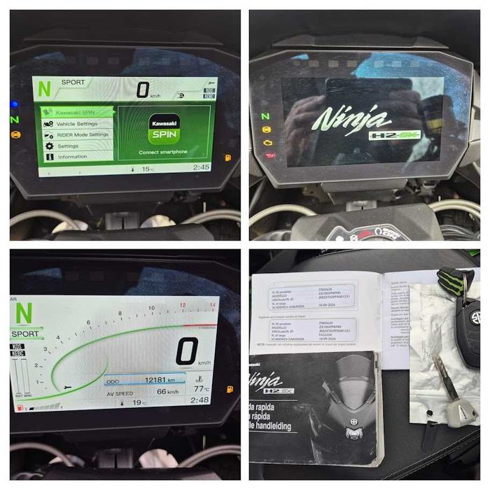 Kawasaki Ninja H2 SX 12100 km ~ Garantie ~ Rate fără DOBÂNDA ~