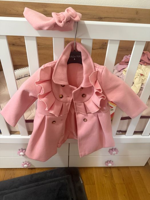 Детско палто с  шапка 12-18 месеца