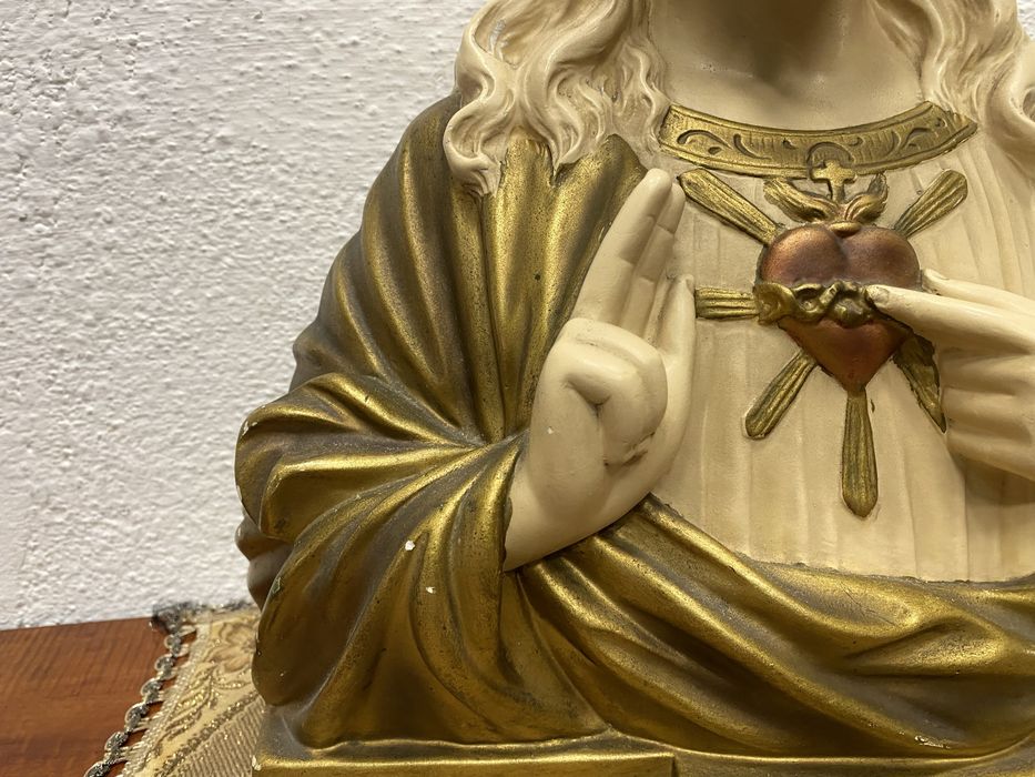 Френска порцеланова фигура исус