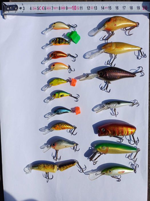 Воблери за кефал (клен) / щука