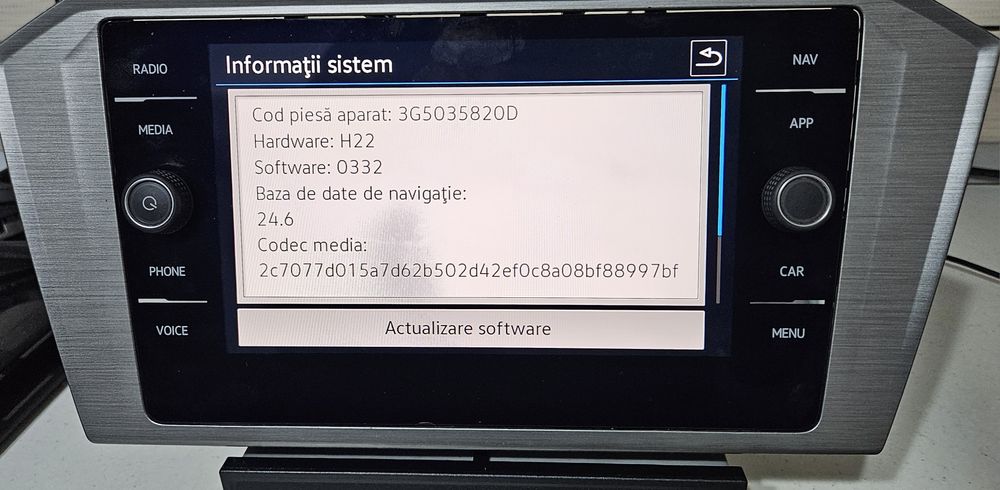 Navigatie VW, MIB3, activata full, wireless