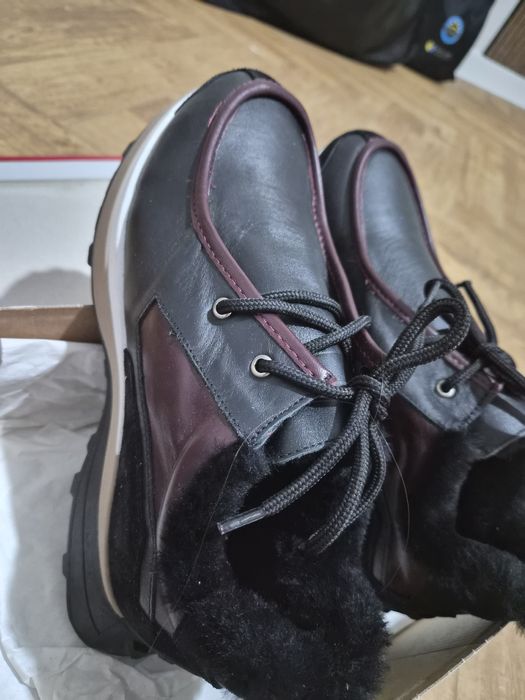Спецобувь зима, кожаные кроссовки