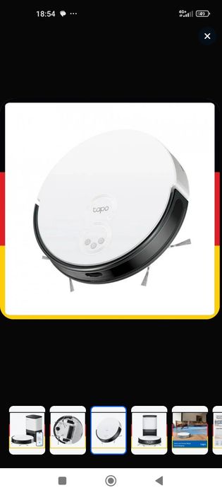 Робот-пылесос с влажной уборкой