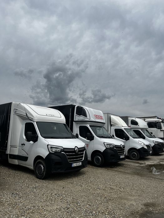 Renault Master 3.5 tone prelata lift