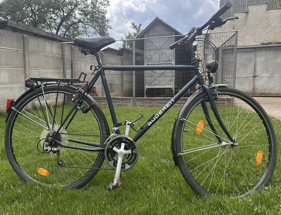Bicicletă trekking/oraș Gudereit - Jante Alesa Belgium, piese Shimano, stare de top