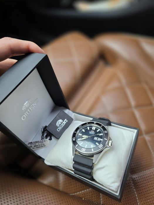 Vând ceas Orient Big Mako XL Diver Automatic,stare foarte bună