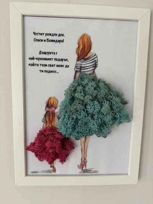 ПЕРСОНАЛИЗИРАНИ картини със скандинавски мъх