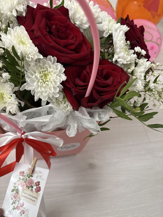 Букет цветов роза