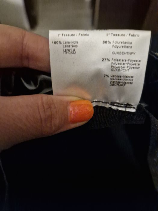pălărie Roccobarocco lână 100%, neagra, superba