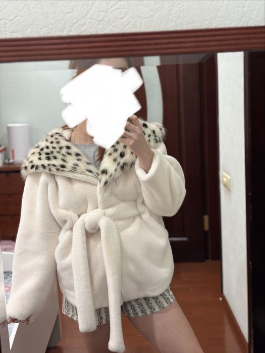 Продам шубу из натуральной стриженой рыси