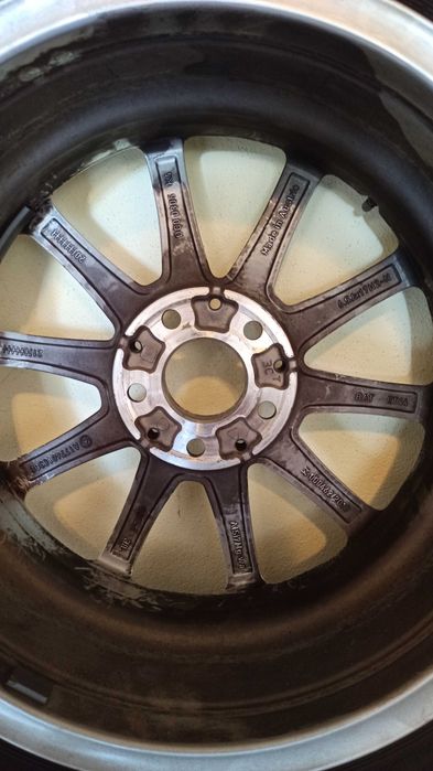 Jante (+ cauciucuri vara) Mercedes A180 originale 205/55/17