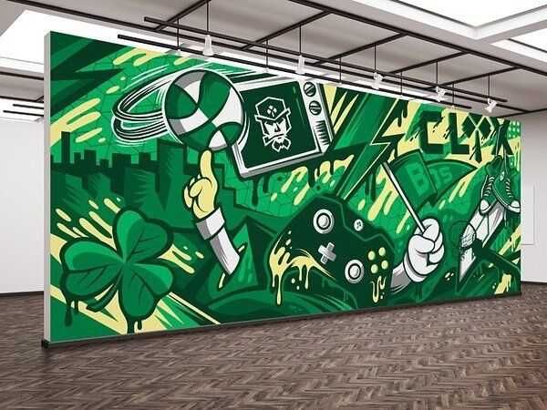 Роспись стен Астана и РК, художник, мурал, граффити