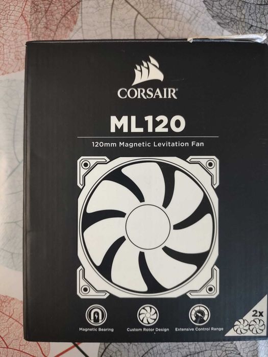 Cooler Corsair ML120 si  MSI MAG MAX F20A-1 RGB