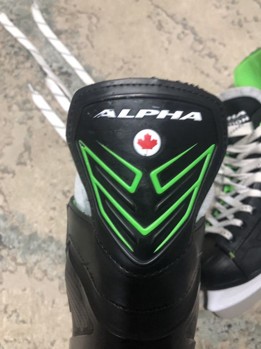 коньки Alpha reaction одевал раз 5-6