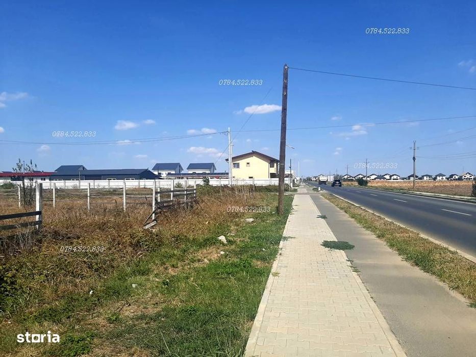 Vand lot de teren intravilan cu gaz și curent, acte la zi, Berceni IF
