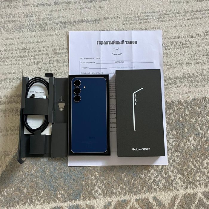 Samsung galaxy s25 FE. 256GB (жаңа]