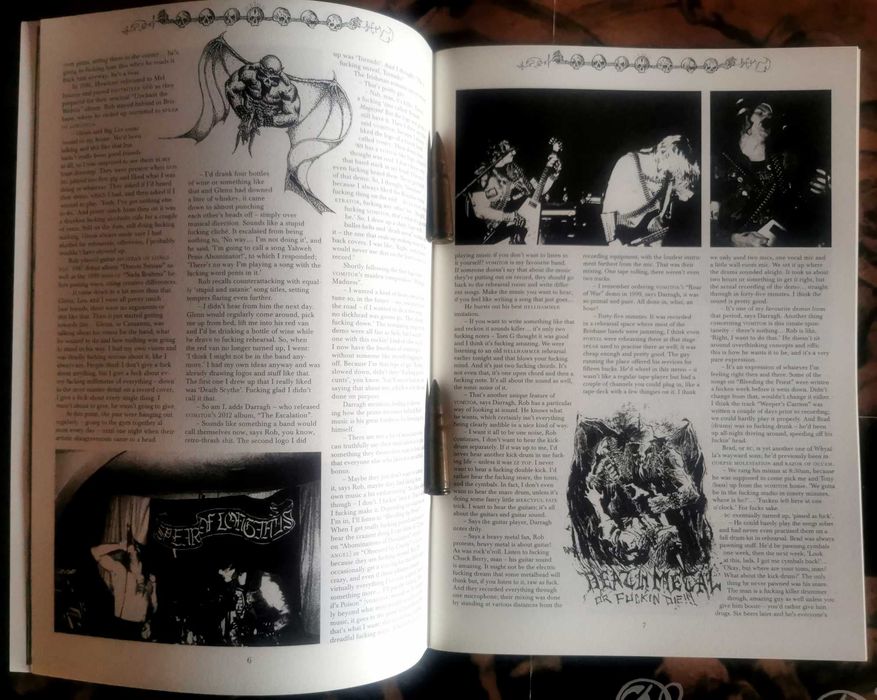 Метъл списания и плакати