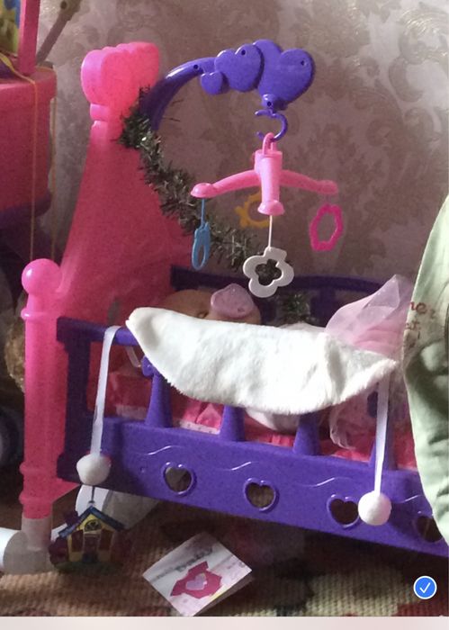 Кроватка для куклы