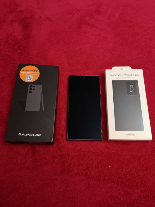 Samsung Galaxy S24 Ultra. 512GB. Schimb cu Apple Watch Ultra 3 Natural Titanium Milanese