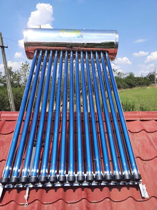 Panou solar apa calda presurizat – integral INOX – 150 L  15 tuburi