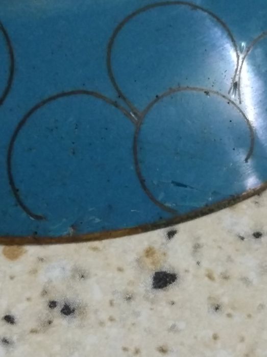 Декоративное блюдце/розетка клуазоне Китай