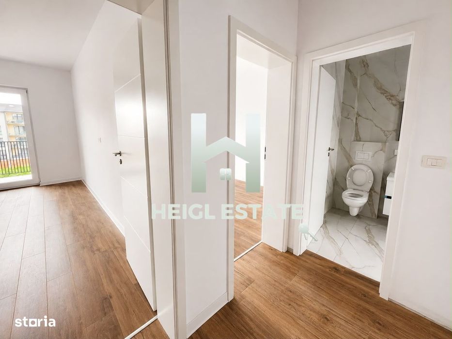 Apartament cu 2 camere, spațiu de depozitare, loc de parcare acoperit,