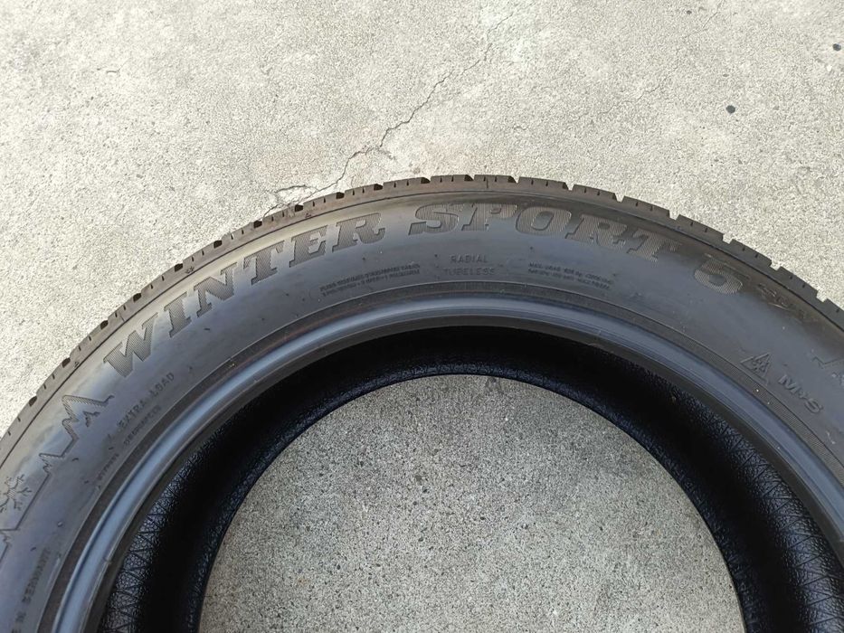 O anvelopa iarna 235 55 19 dunlop winter sport 5 profil de 7,5 mm