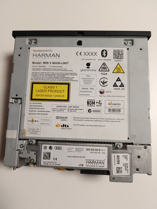 Unitate mib2.5 Harman Discovery Pro Vw Passat B8 Arteon