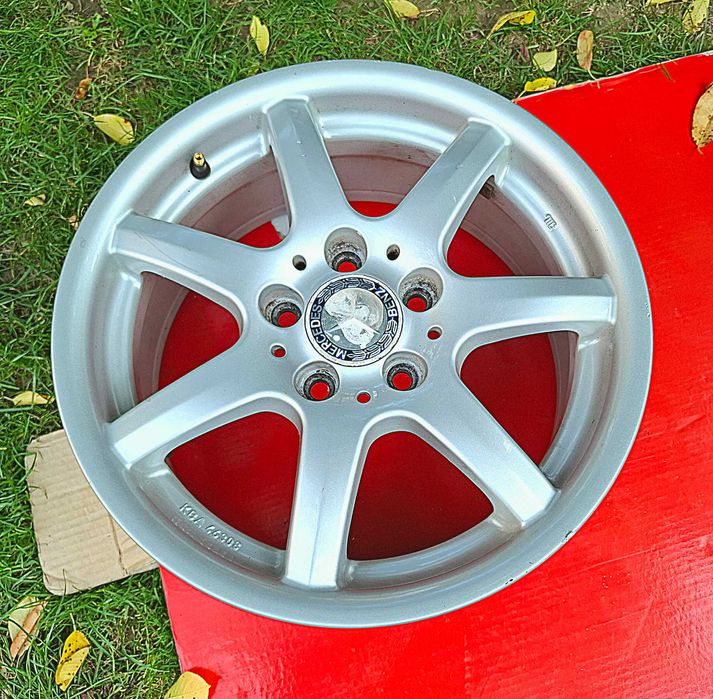 Jante 16" 5x112 - Mercedes R16 A Class B aluminiu. Merg si la VW Skoda