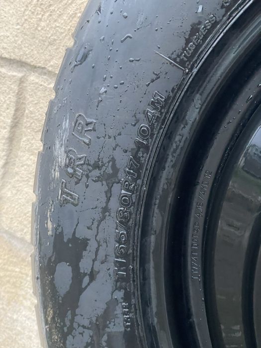 Запаска 165/80 R17
