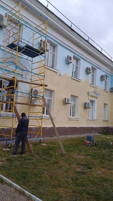 Покраска безвоздушным аппаратом