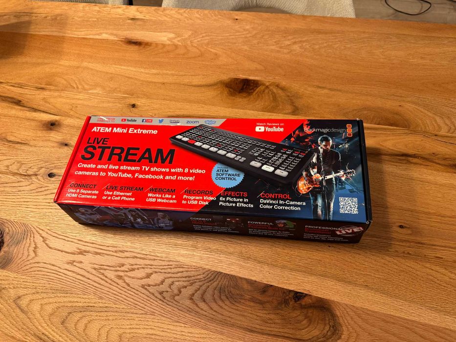 Blackmagic Design ATEM Mini Extreme - mixer video HDMI - 8in streaming