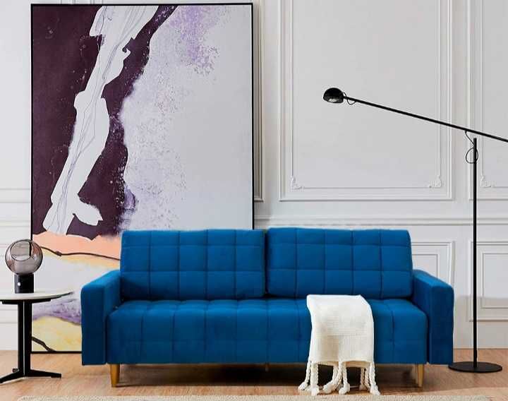 Диван синий Татьяна