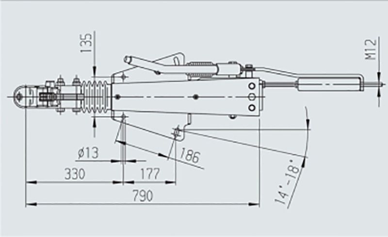 Dispozitiv inertial 3500 Kg AL-KO 2.8 VB